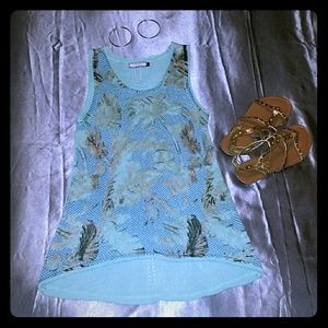 Women's knit fashion tank